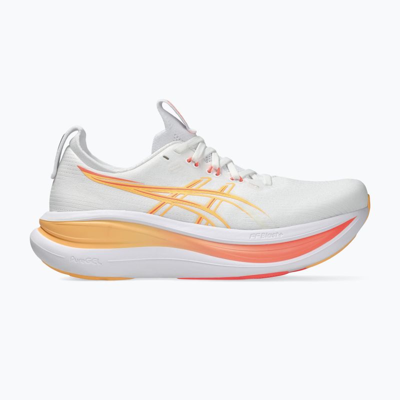 Moteriški bėgimo batai ASICS Gel-Nimbus 28 white/sun coral 2