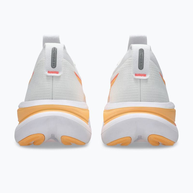 Moteriški bėgimo batai ASICS Gel-Nimbus 28 white/sun coral 6