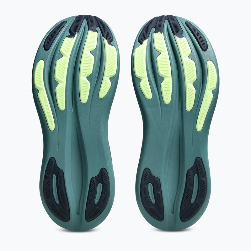 Vyriški bėgimo batai ASICS Gel-Nimbus 28 illuminate yellow/foggy teal 4