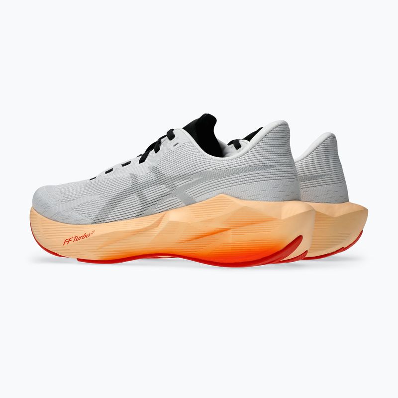 Vyriški bėgimo batai ASICS Novablast 6 white/orange glow 4