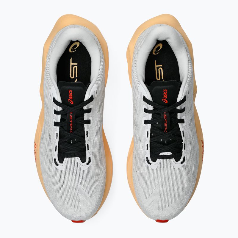 Vyriški bėgimo batai ASICS Novablast 6 white/orange glow 6
