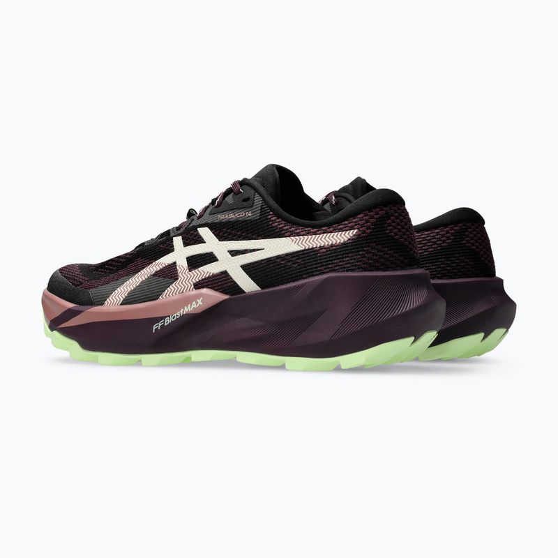 Moteriški bėgimo batai ASICS Trabuco 14 black/dark aubergine 4