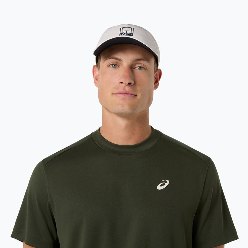 Vyriški teniso marškinėliai ASICS Court Top vintage khaki 5