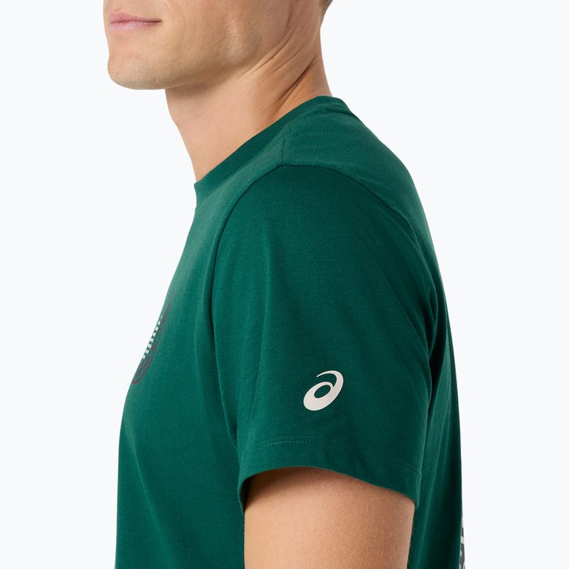 Vyriški teniso marškinėliai ASICS Padel Court Graphic jewel green 7