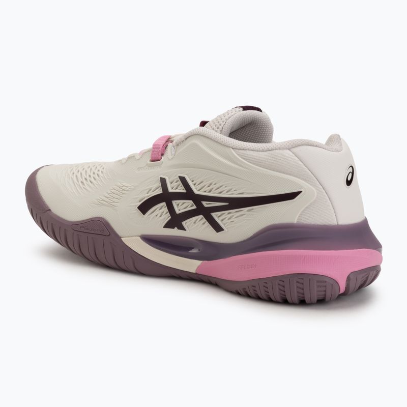Moteriški teniso bateliai ASICS Gel-Resolution X soft oat/dark aubergine 3