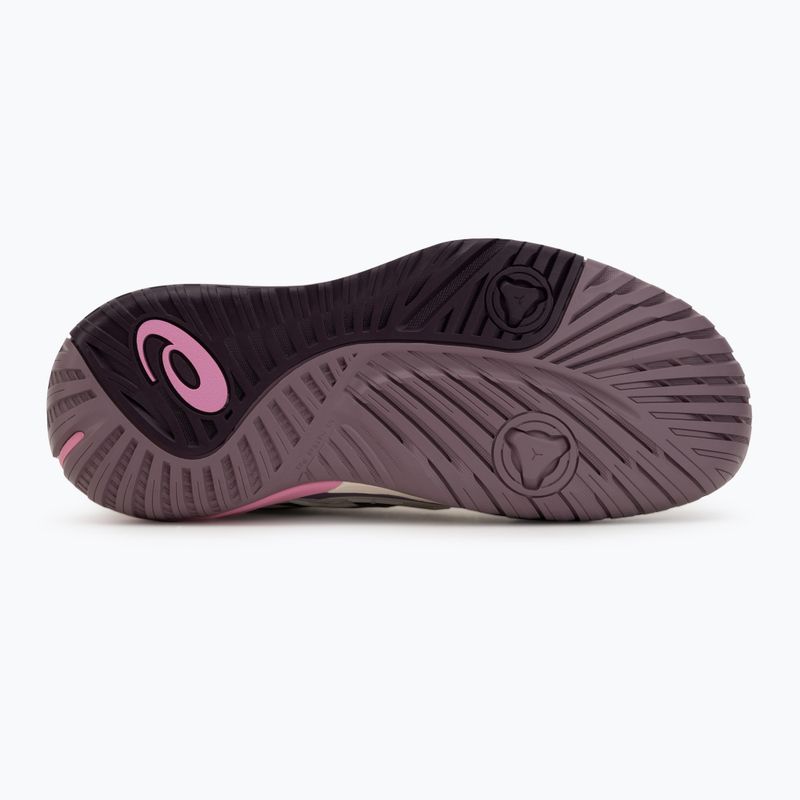 Moteriški teniso bateliai ASICS Gel-Resolution X soft oat/dark aubergine 4
