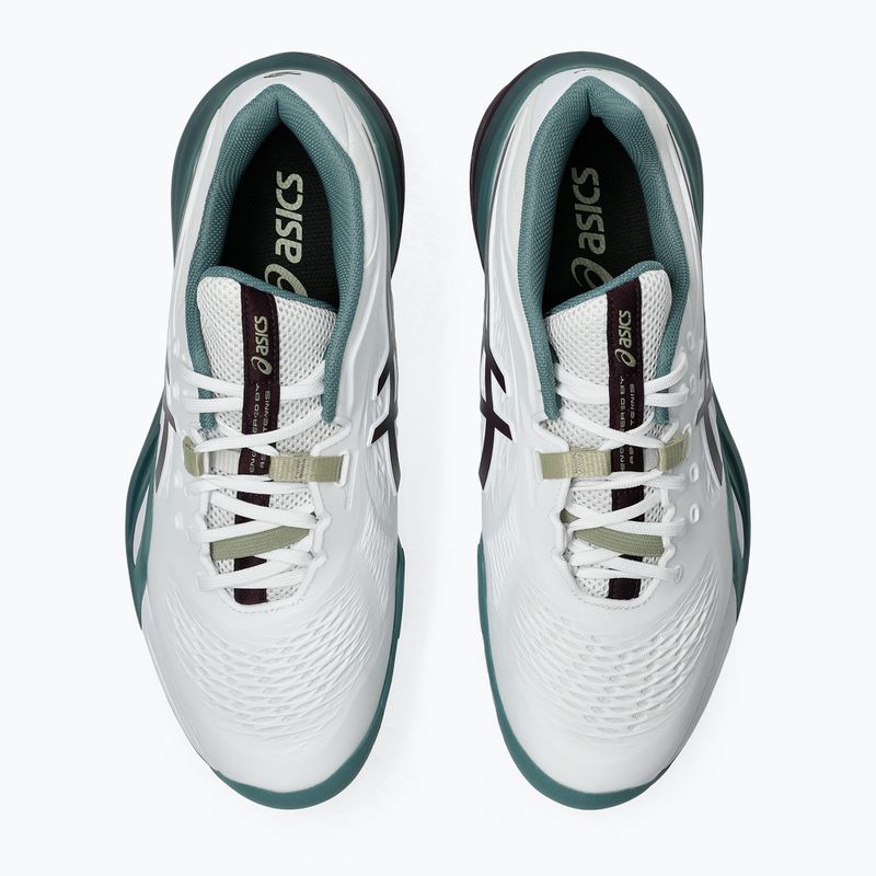 Vyriški teniso batai ASICS Gel-Resolution X white/dark aubergine 4