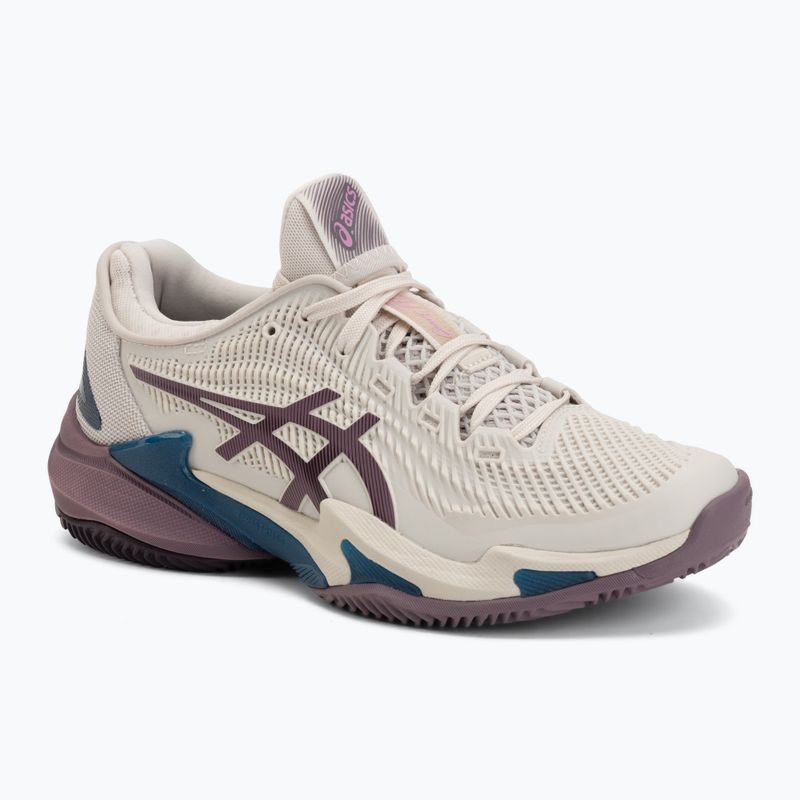 Moteriški teniso bateliai ASICS Court FF 3 Clay soft oat/dusty mauve