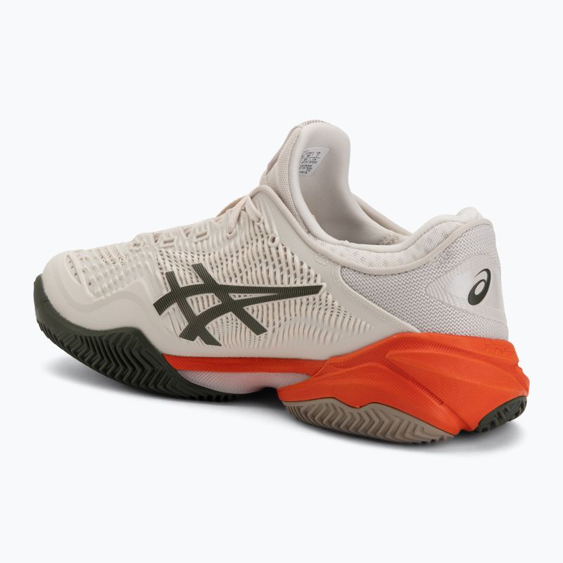 Vyriški teniso batai ASICS Court FF 3 Clay soft oat/vintage khaki 3