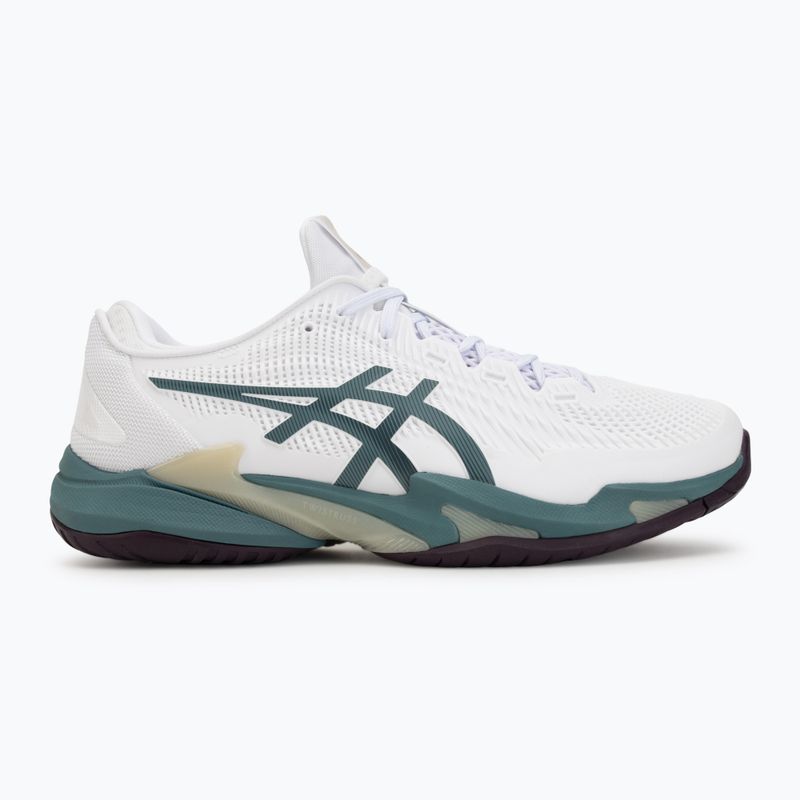 Vyriški teniso batai ASICS Court FF 3 white/foggy teal 2