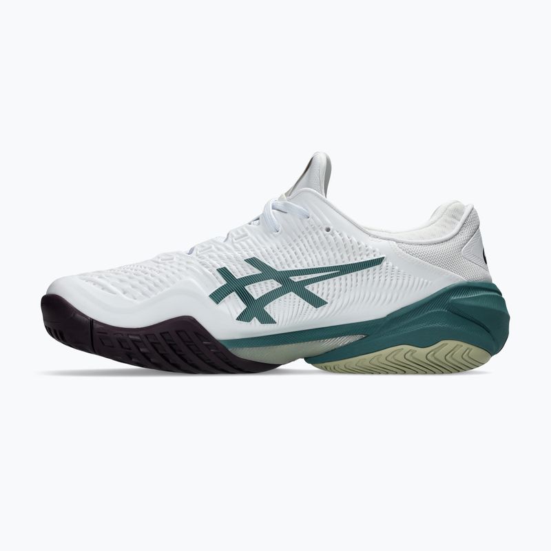 Vyriški teniso batai ASICS Court FF 3 white/foggy teal 2