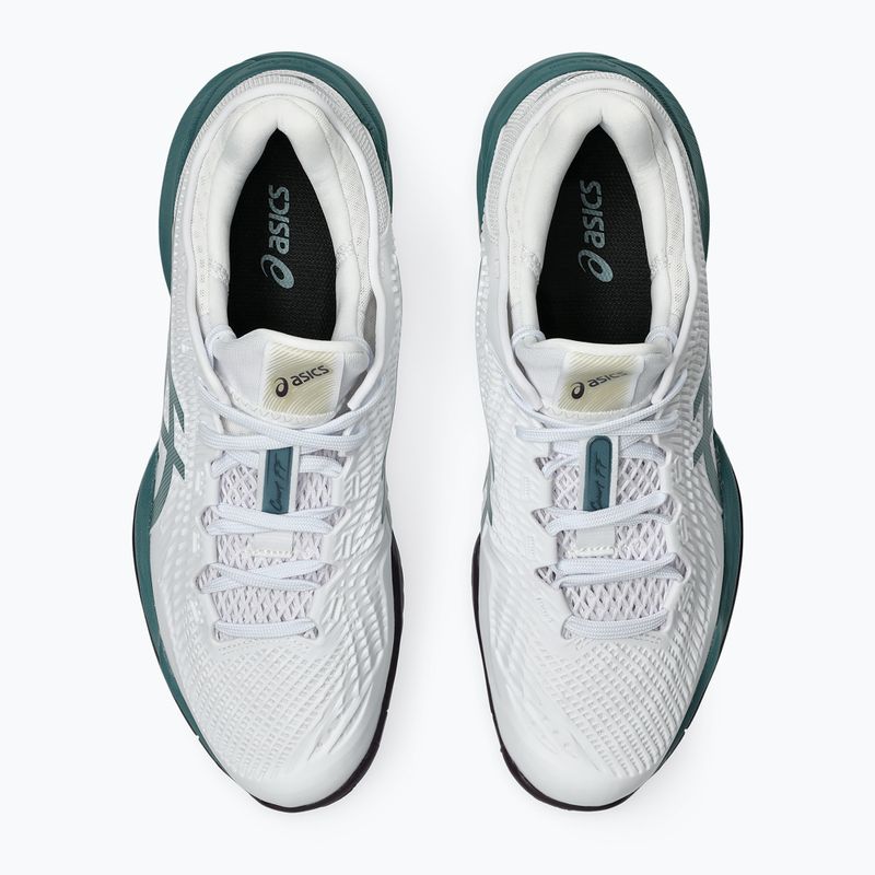Vyriški teniso batai ASICS Court FF 3 white/foggy teal 4