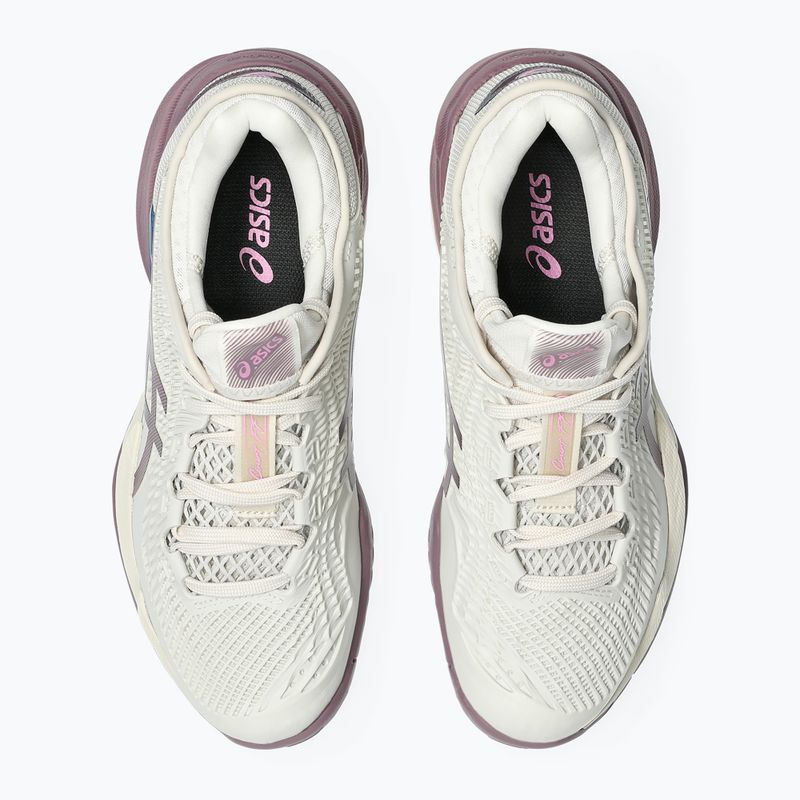 Moteriški teniso bateliai ASICS Court FF 3 soft oat/dusty mauve 4