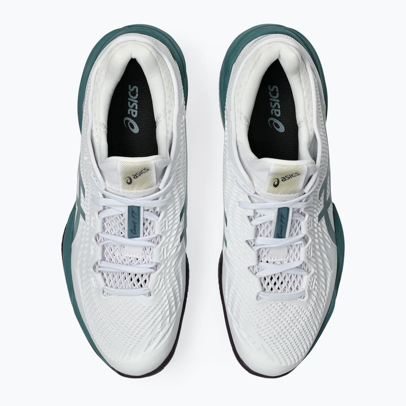 Vyriški teniso batai ASICS Court FF 3 Clay white/foggy teal 4