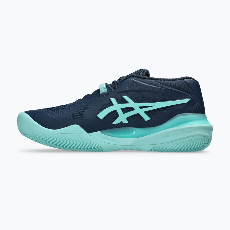 Vyriški teniso batai ASICS Gel-Resolution X Clay night sky/illuminate mint 2