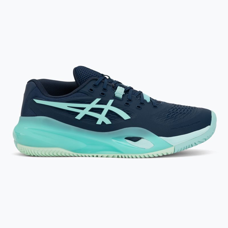 Vyriški teniso batai ASICS Gel-Resolution X Clay night sky/illuminate mint 2