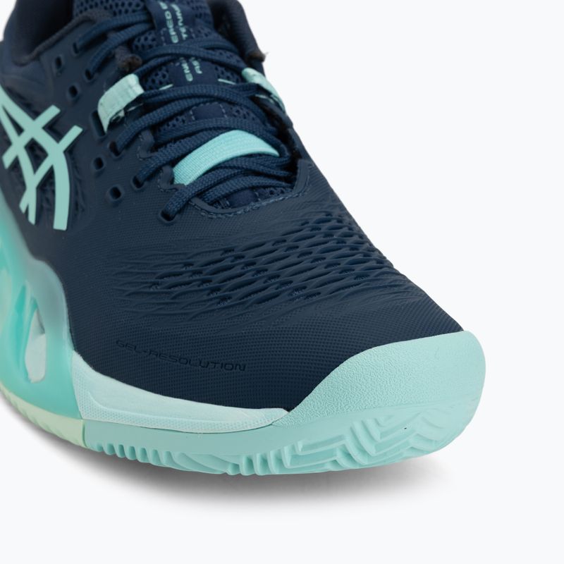 Vyriški teniso batai ASICS Gel-Resolution X Clay night sky/illuminate mint 7