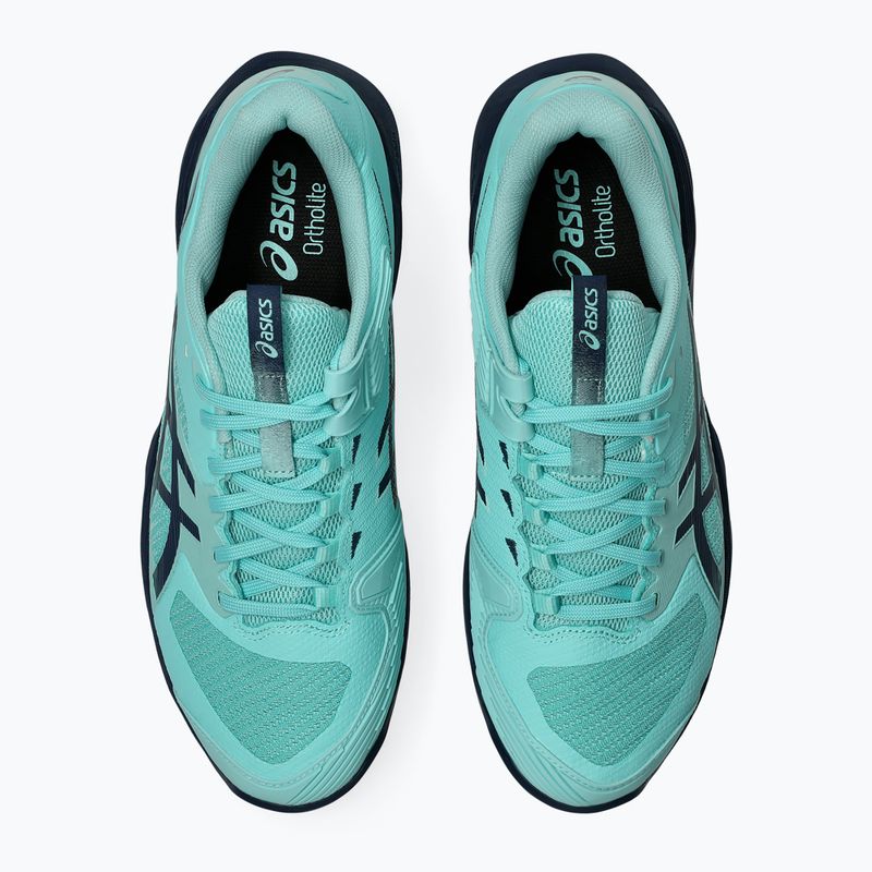 Vyriški teniso batai ASICS Solution Speed FF 4 Clay illuminate mint/night sky 4