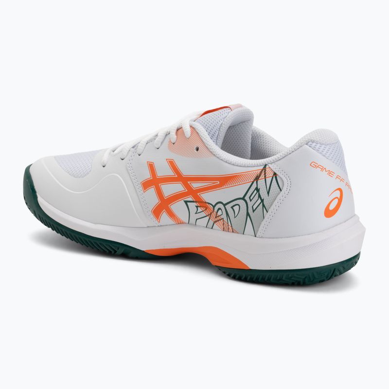 Vyriški padelio batai Asics Game Ff Padel white/jewel green 3