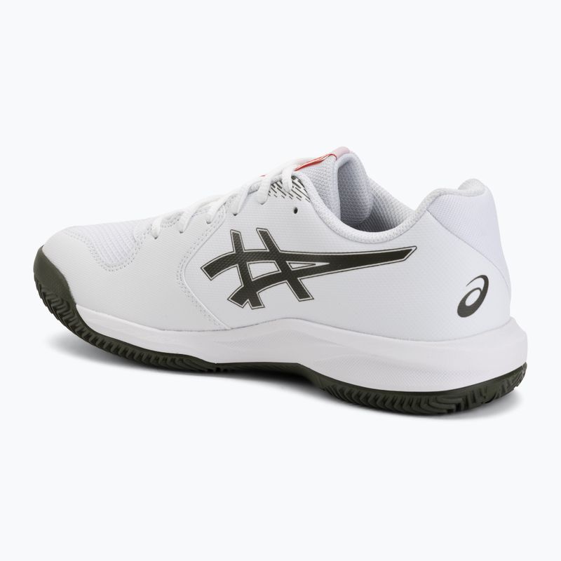 Vyriški teniso batai ASICS Gel-Dedicate 9 Clay white/vintage khaki 3
