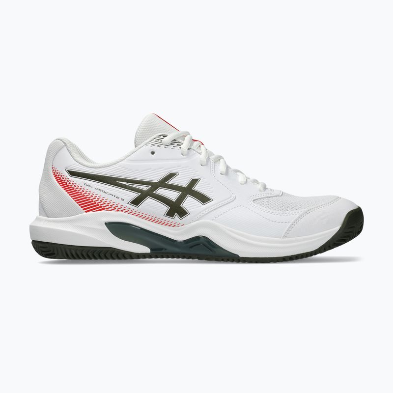 Vyriški teniso batai ASICS Gel-Dedicate 9 Clay white/vintage khaki