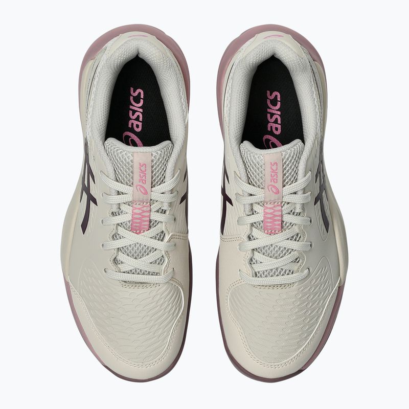 Vaikiški teniso batai ASICS Gel-Resolution X GS soft oat/dark aubergine 5