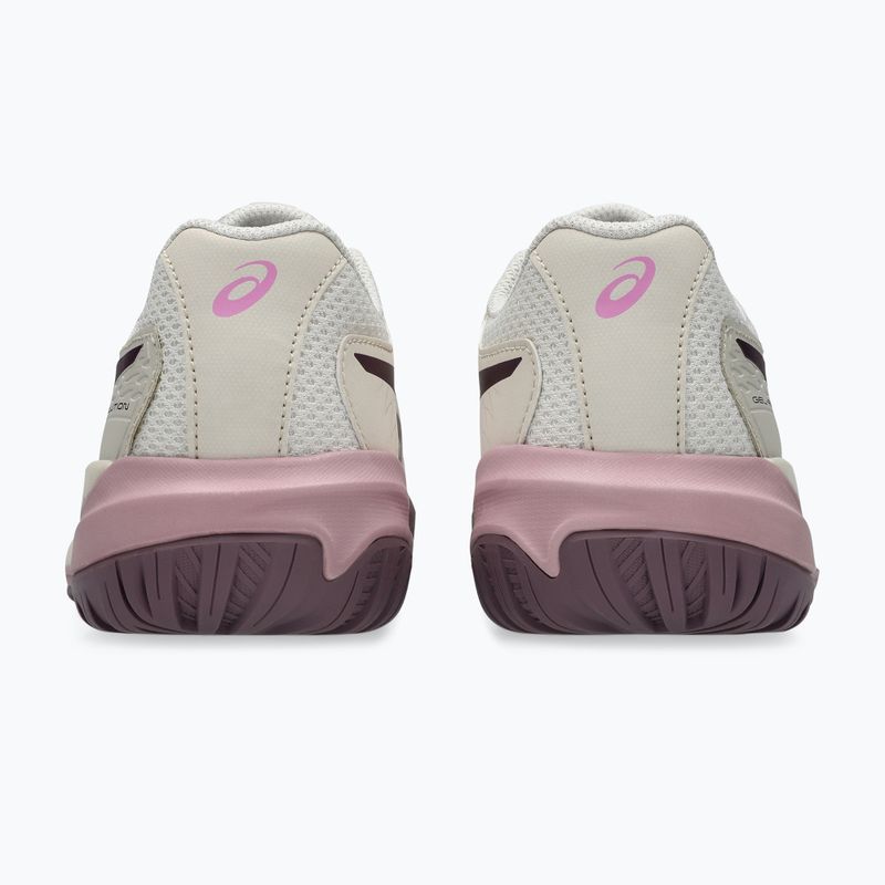 Vaikiški teniso batai ASICS Gel-Resolution X GS soft oat/dark aubergine 6