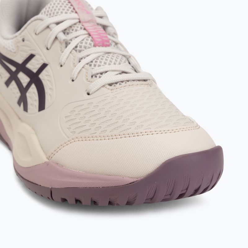 Vaikiški teniso batai ASICS Gel-Resolution X GS soft oat/dark aubergine 7