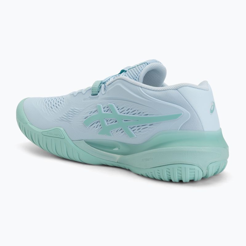 Moteriški teniso bateliai ASICS Gel-Resolution X light blue/oasis green 3