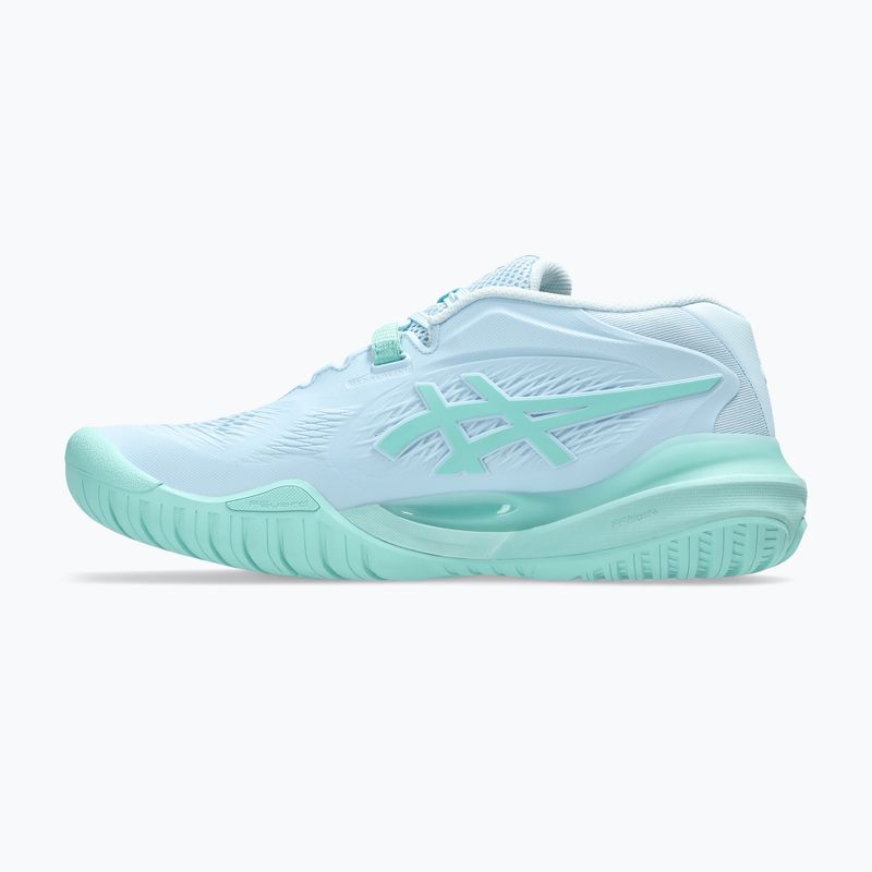 Moteriški teniso bateliai ASICS Gel-Resolution X light blue/oasis green 2