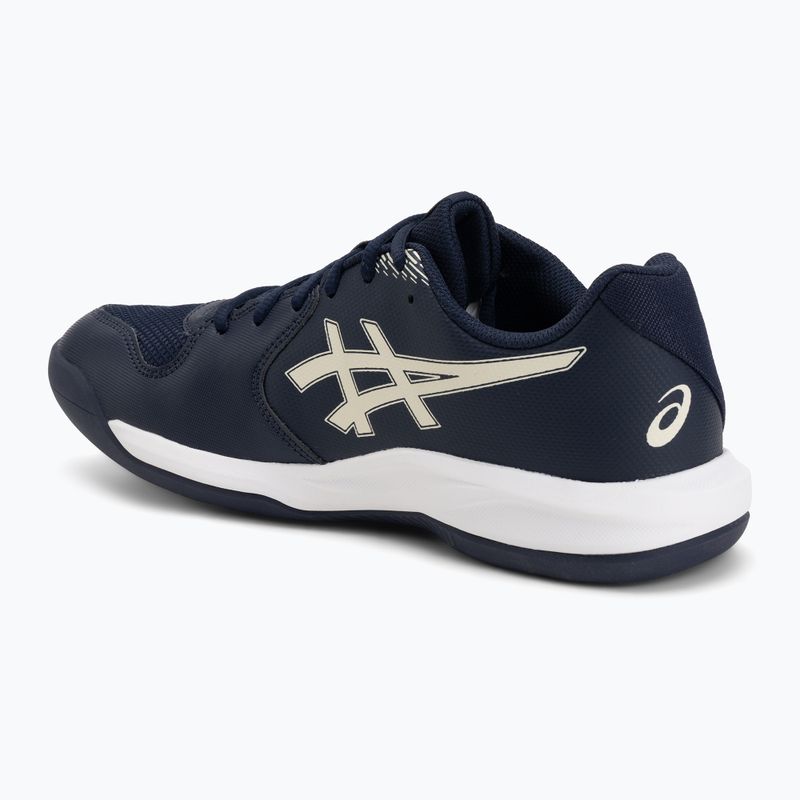 Vyriški teniso batai ASICS Gel-Dedicate 9 Indoor midnight/oatmeal 3