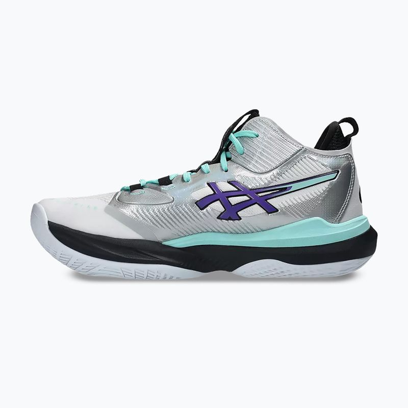 Vyriški tinklinio bateliai ASICS Metarise 2 white/radiant amethyst 2