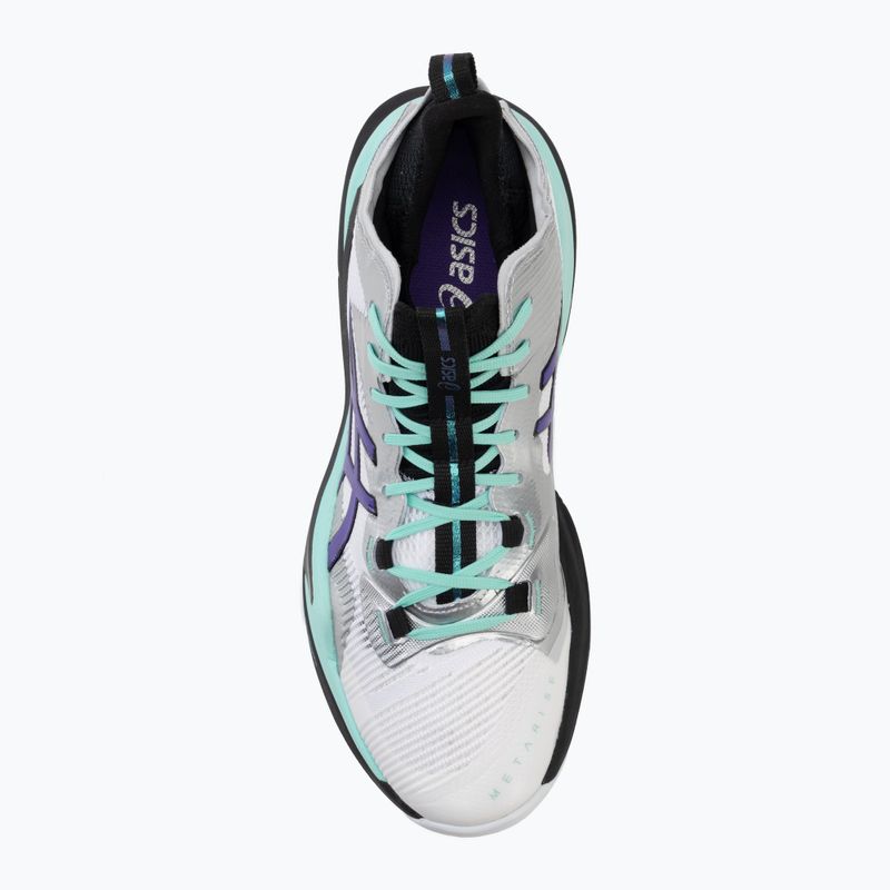Vyriški tinklinio bateliai ASICS Metarise 2 white/radiant amethyst 5
