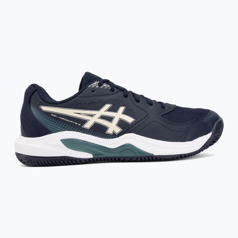 Vyriški teniso batai ASICS Gel-Dedicate 9 Clay midnight/oatmeal 2