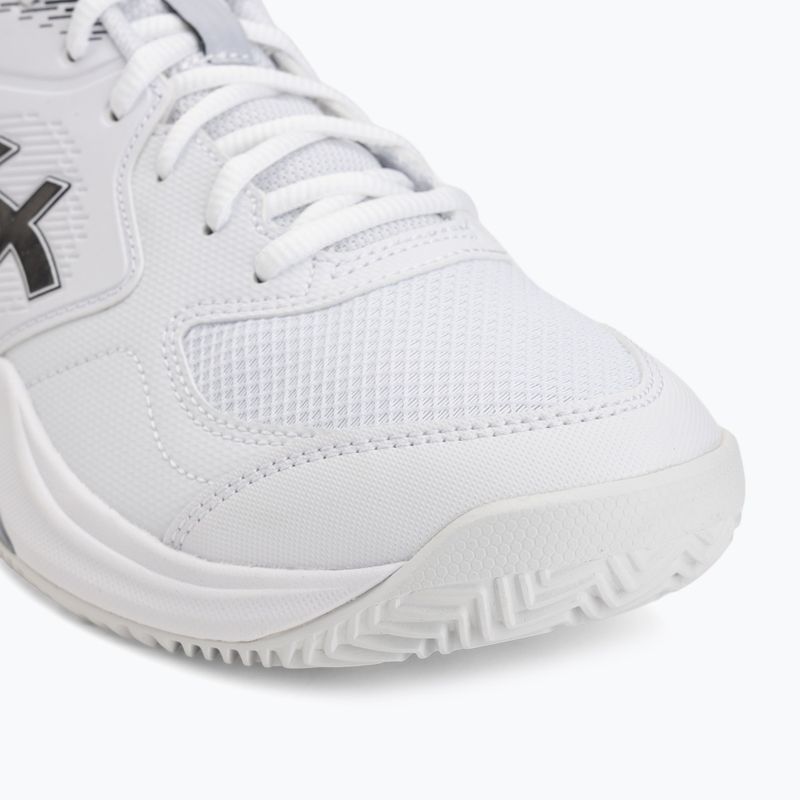 Vyriški teniso batai ASICS Gel-Dedicate 9 Clay white/black 7