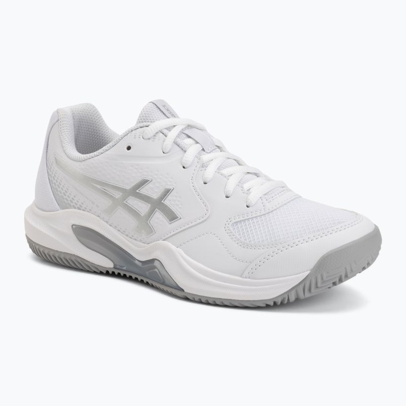 Moteriški padelio batai ASICS Gel-Dedicate 9 Padel W white/pure silver