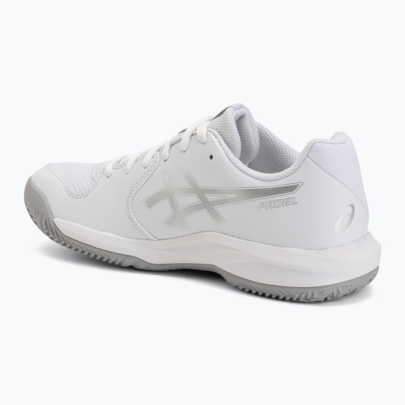 Moteriški padelio batai ASICS Gel-Dedicate 9 Padel W white/pure silver 3