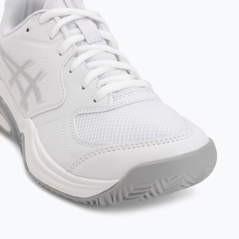Moteriški padelio batai ASICS Gel-Dedicate 9 Padel W white/pure silver 7
