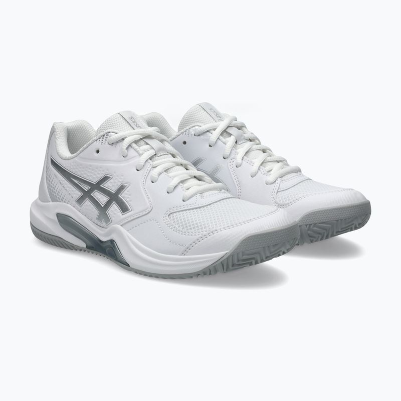 Moteriški padelio batai ASICS Gel-Dedicate 9 Padel W white/pure silver