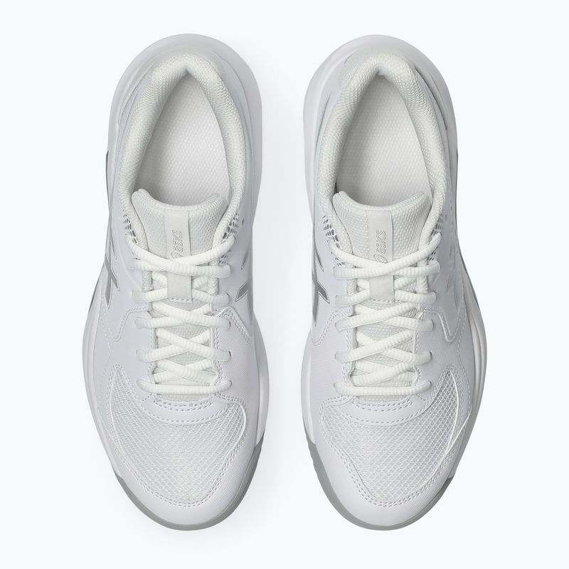 Moteriški padelio batai ASICS Gel-Dedicate 9 Padel W white/pure silver 5