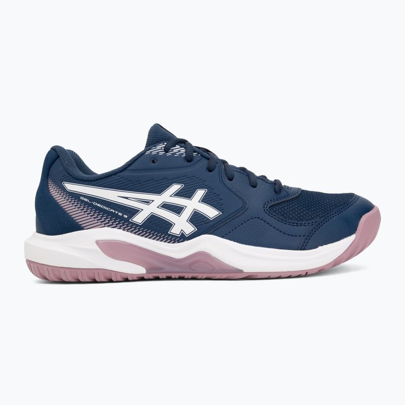 Moteriški teniso bateliai ASICS Gel-Dedicate 9 In independence blue/white 2