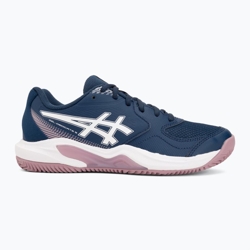 Moteriški teniso bateliai ASICS Gel-Dedicate 9 Clay W independence blue/white 2