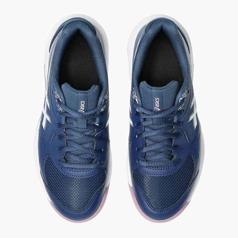 Moteriški teniso bateliai ASICS Gel-Dedicate 9 Clay W independence blue/white 5