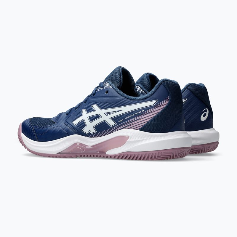 Moteriški teniso bateliai ASICS Gel-Dedicate 9 Clay W independence blue/white 3