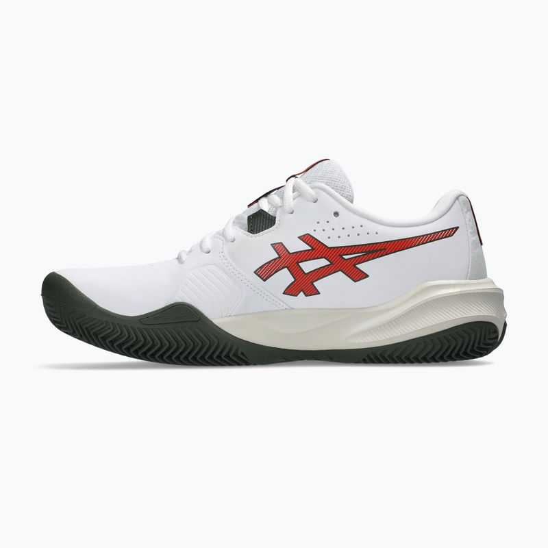 Vyriški teniso batai ASICS Gel-Challenger 15 Clay white/cherry tomato 2