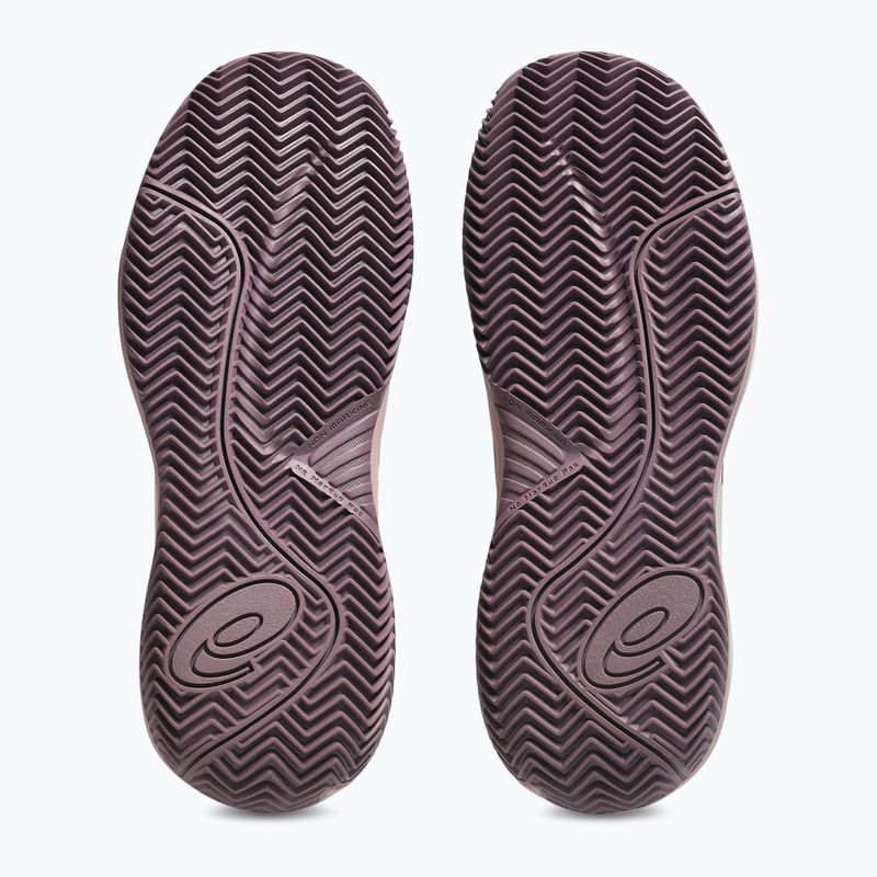 Vaikiški teniso batai ASICS Gel-Resolution X GS Clay soft oat/dark aubergine 4