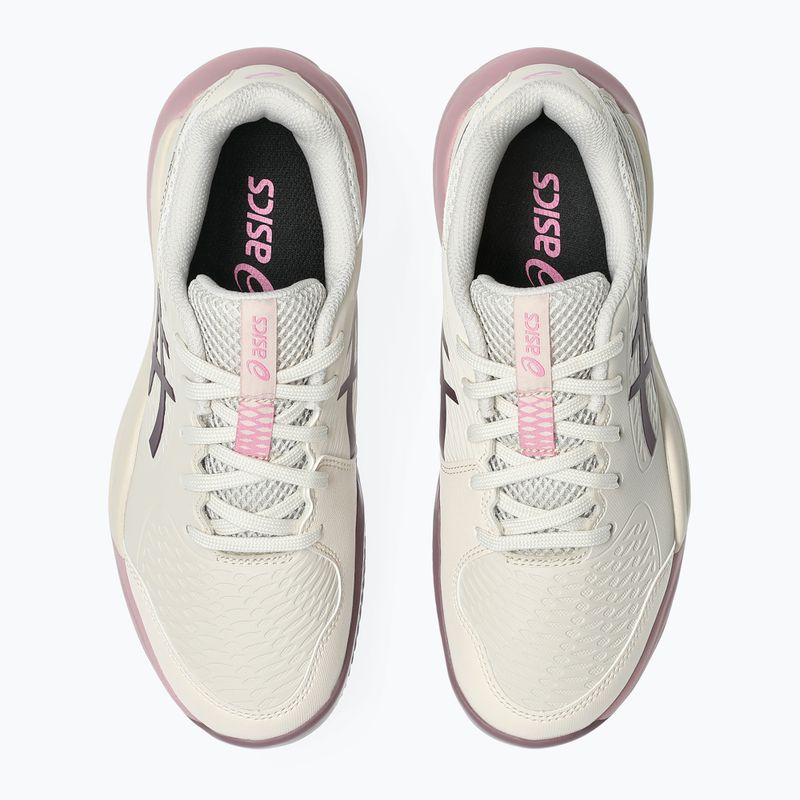 Vaikiški teniso batai ASICS Gel-Resolution X GS Clay soft oat/dark aubergine 5