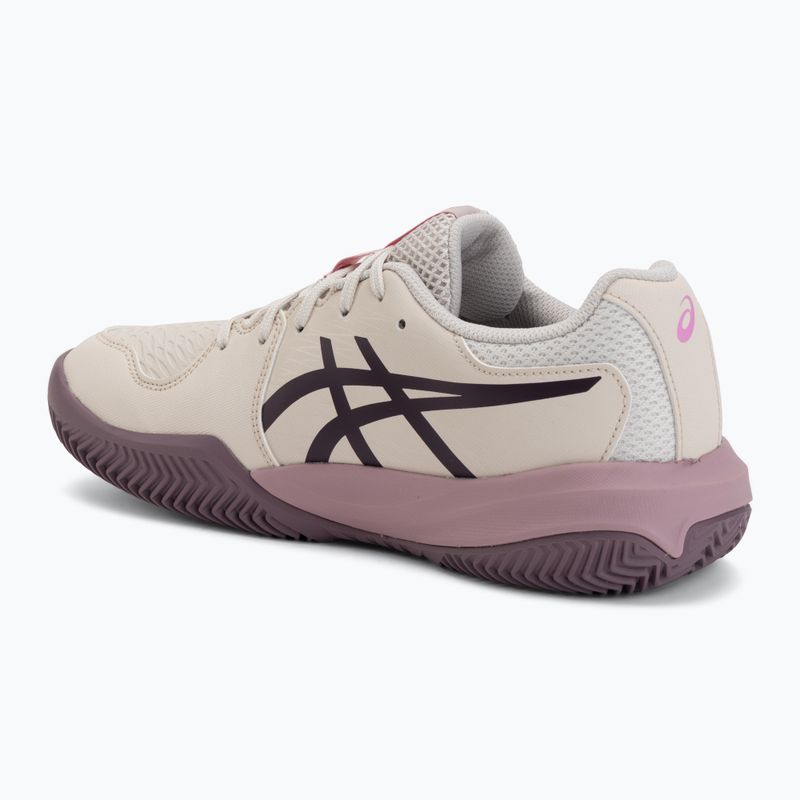 Vaikiški teniso batai ASICS Gel-Resolution X GS Clay soft oat/dark aubergine 3