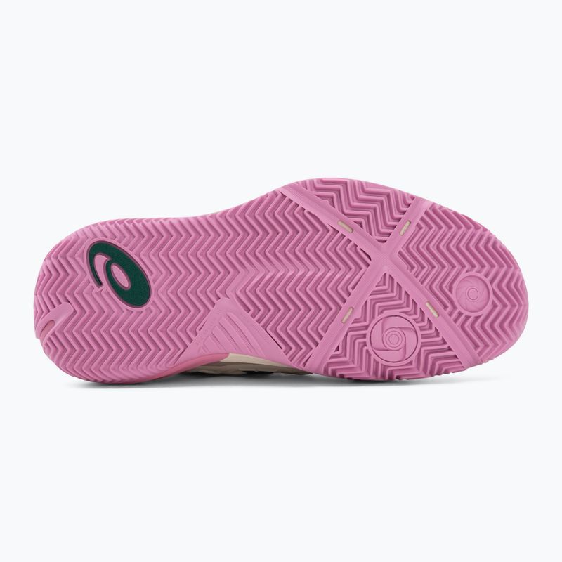 Moteriški padelio batai Asics Gel-Resolution X Padel Soft Oat/Jewel Green 4