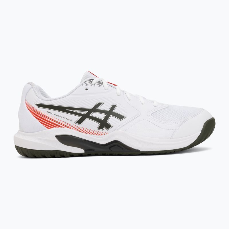 Vyriški teniso batai ASICS Gel-Dedicate 9 white/vintage khaki 2